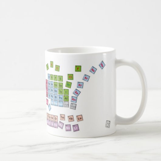 Mug T périodique (Droite)