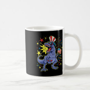 Mug T-rex 4 juillet fêter l'indépendance