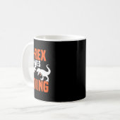 Mug T-rex déteste la boxe - Boxe Sparring Kick Boxing (Devant gauche)