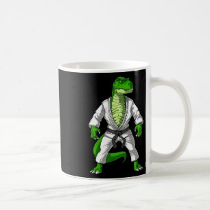 Mug T-rex Dinosaur Jiu-jitsu Judo Karate Taekwondo Mar