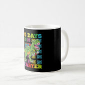 Mug T Rex Dinosaure 100 Jours Plus Intelligent École 1 (Devant droit)