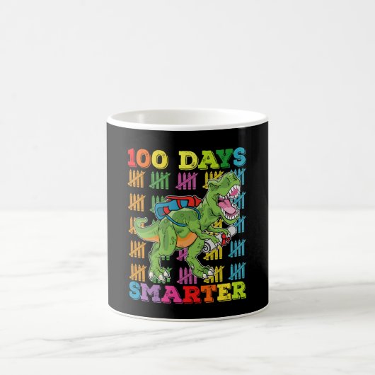 Mug T Rex Dinosaure 100 Jours Plus Intelligent École 1 (Centre)