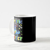 Mug T Rex Dinosaure Autisme Sensibilisation Dieu Dit P (Devant gauche)