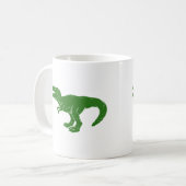 Mug T rex dinosaure - Choisissez la couleur arrière - (Devant gauche)
