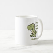 Mug T-Rex heureux (Devant droit)