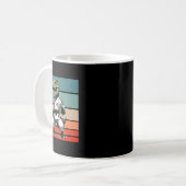 Mug T.rex Karate Gi Ceintures noires Fière Posture Pui (Devant gauche)