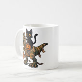 Mug T-Rex - Mignonne Halloween Dino (Devant gauche)