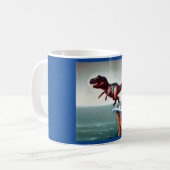 Mug T Rex plongée (Devant gauche)