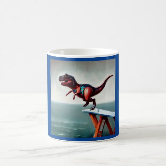 Mug T Rex plongée (Centre)