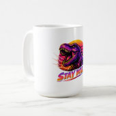 Mug T-Rex Reste Sauvage (Devant gauche)