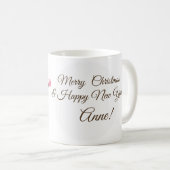 Mug T-rex Skater Holiday Art (Devant droit)