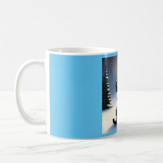 Mug T Rex Snowmobile (Gauche)