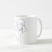 Mug T-shirt (Devant droit)