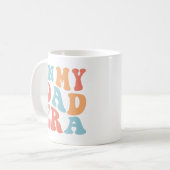 Mug T-shirt 'À l'époque de papa, c'était cool', Cadeau (Devant gauche)