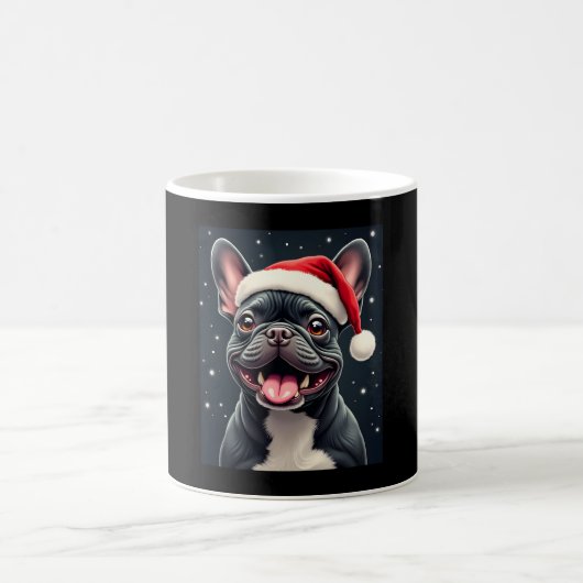 Mug T-Shirt à manches longues pour chien de taureau fr (Centre)