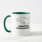 Mug T-shirt AMATEUR de GYNÉCOLOGUE (Gauche)
