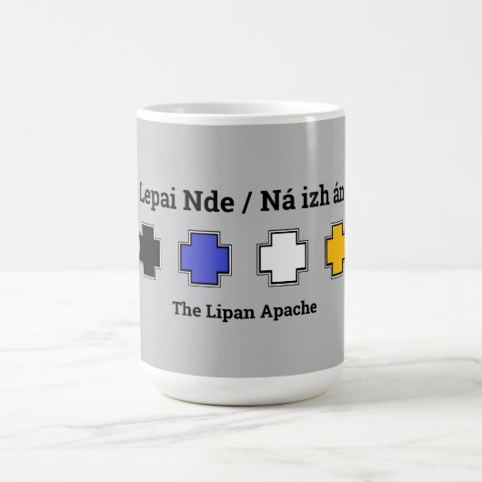 Mug T-shirt Apache Knife® Lipan Apache (Centre)
