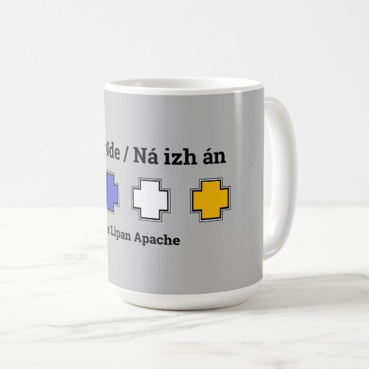 Mug T-shirt Apache Knife® Lipan Apache (Devant droit)