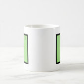 Mug T-shirt avec le symbole de l'élément chimique Hf - (Centre)