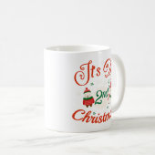 Mug T-shirt bébé pour le 2e Noël (Devant droit)