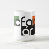 Mug t-shirt blanc tiocfaidh-ár-lá (Centre)