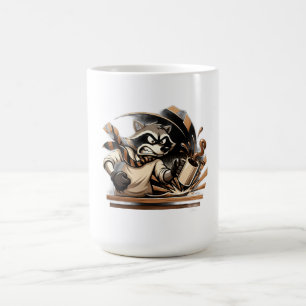 Mug T-Shirt Café Raton Laveur