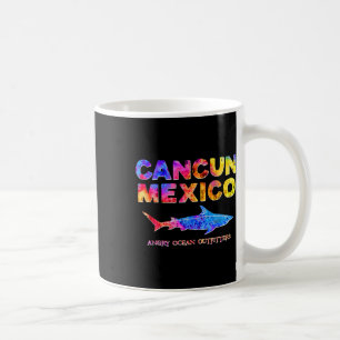 Mug T Shirt Cancun Mexique Tee de pêche requin