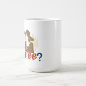 Mug T-shirt chic de style note de rançon pour amateur (Centre)