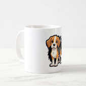 Mug T Shirt Chien Beagle (Devant gauche)