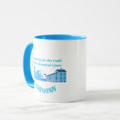 Mug T-Shirt Citation Chefchaouen (Devant gauche)