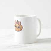 Mug T-shirt citrouille classique kawaii (Devant droit)
