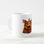 Mug T-shirt citrouille halloween halloween halloween (Devant gauche)