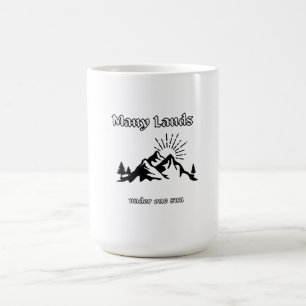 Mug T-Shirt Classique Beaucoup de Terres Sous un Solei