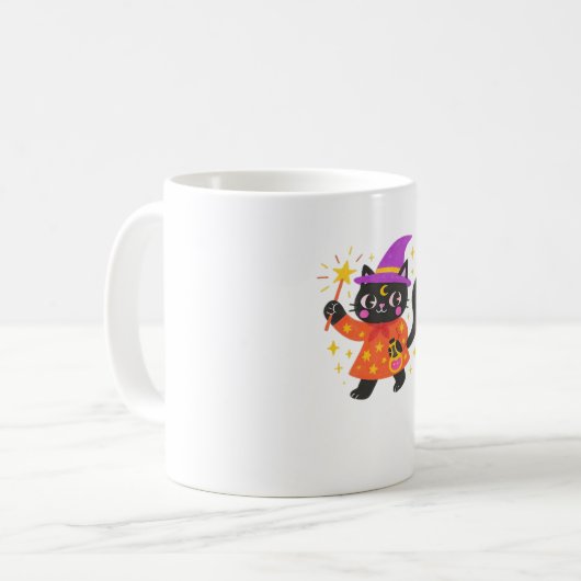 Mug T-Shirt classique chatte celestial étincelant (Devant gauche)