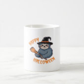 Mug T-shirt classique de la fentes de dessin d'Hallowe (Centre)