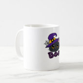 Mug T-shirt classique de l'équipage Boo d'Halloween (Devant gauche)