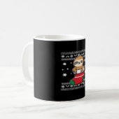 Mug T-shirt classique de Noël Sloth (Devant gauche)