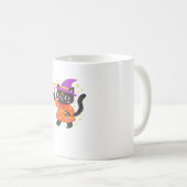 Mug T-shirt classique de sorcière de chat céleste étin (Devant droit)