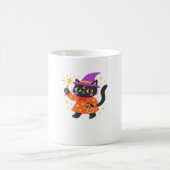 Mug T-shirt classique de sorcière de chat céleste étin (Centre)
