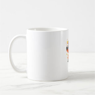 Mug T-shirt classique de sorcière de chat céleste étin