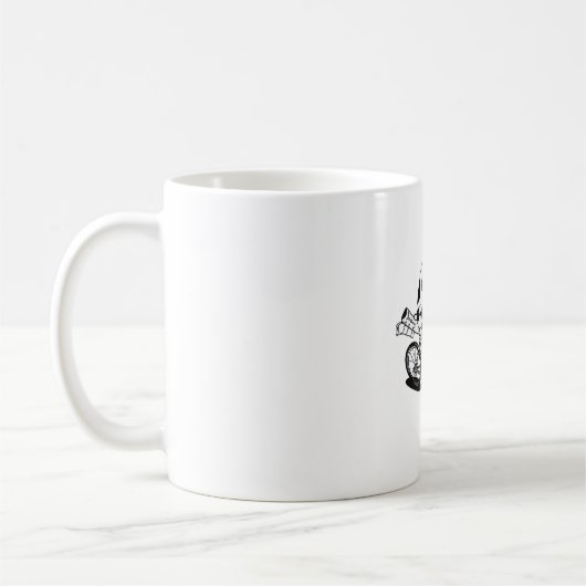 Mug T-shirt classique pour vache (Gauche)