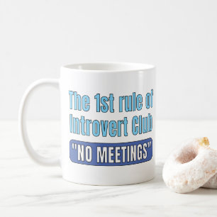 Mug T-Shirt Club Introverti
