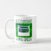 Mug T Shirt Compable Environnemental Comptable  (Gauche)