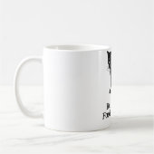 Mug T-shirt 'Cours, pauvre mortel' (Gauche)