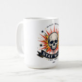 Mug T-Shirt crâne Reste Sauvage (Devant gauche)