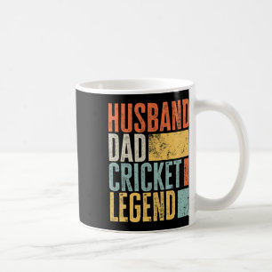 Mug T-shirt Cricket Papa Légendaire Meilleur Rétro pou