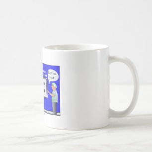 Mug T-shirt de bande dessinée de cancer du colon