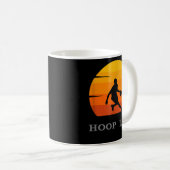 Mug T-shirt de basket-ball à vie de cerceau (Devant droit)
