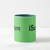 Mug T-shirt de bousculade de rugby d'iScrum (Centre)