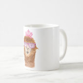 Mug T-shirt de chameau de hippie (Devant droit)